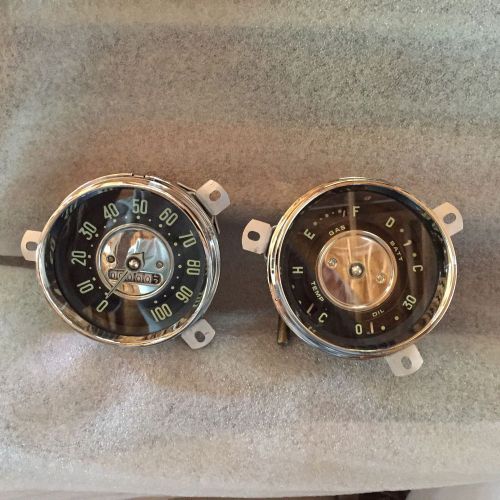 1951 - 52 original chevrolet speedometer rebuilt looks like new