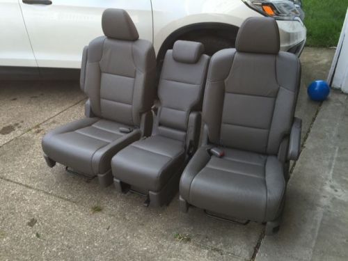 Leather van seats for 2013 honda odyssey