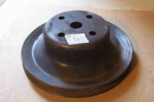 71 72 chevy camaro gm water pump pulley 1 belt groove   #n