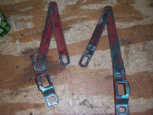 1976-1987 chevrolet gmc truck exterior tailgate hinge set pair parts 2nd design