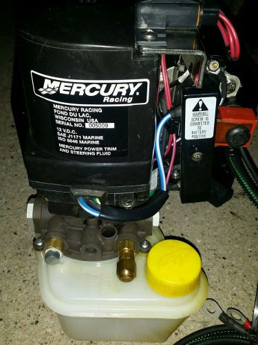 Mercury racing hydraulic trim pump