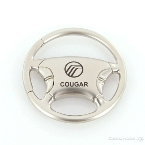 Mercury cougar steering wheel keychain - new!