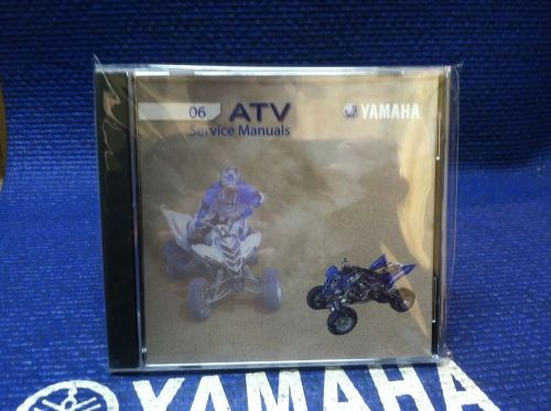 New cd yamaha 2006 atv service manuals lit-cdsrv-at-06 in wrapper