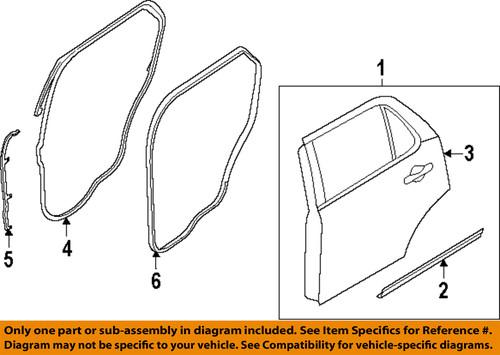 Ford oem bb5z7824700a door outer panel-outer panel