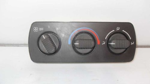 00 01 02 chevy suburban 1500 temperature control 35472