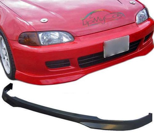 92-95 honda civic hatchback 2 3 door type-r bumper lip spoiler