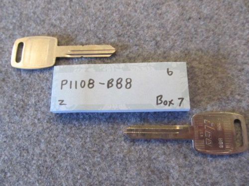 Set of 10 key blank uncut blade ilco b88 p1108  13, b76, gm-21, gm16l, gm25