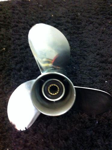 Honda stainless propeller 35 45 50 hp.  11 1/2 x 12