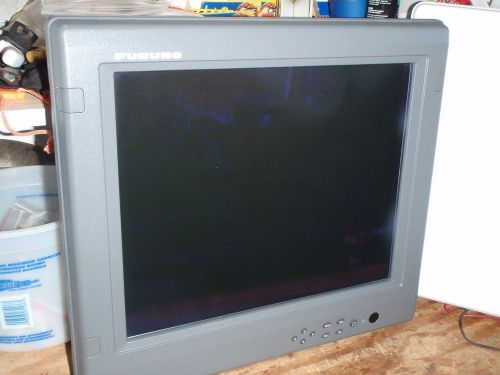 Furuno mu-170c marine 17&#034; monitor lcd display