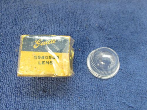 1953-54 chevy wagon 1954-59 truck license plate light lamp lens nos guide  716