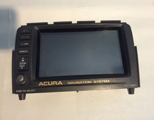 01 02 acura mdx navigation screen gps unit radio system oem 39810s3va0m1