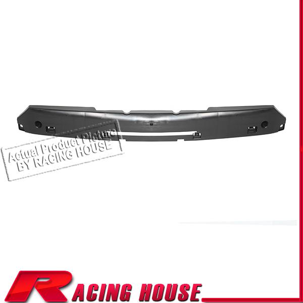 Front bumper impact energy absorber isolator 08-10 accord 4dr raw plastic black