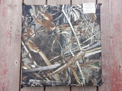 Camo boat cushion realtree max-5  kent type iv floating throwable pfd new usa