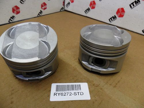 Engine piston kit itm ry6272-std fits 88-93 toyota celica 2.0l-l4