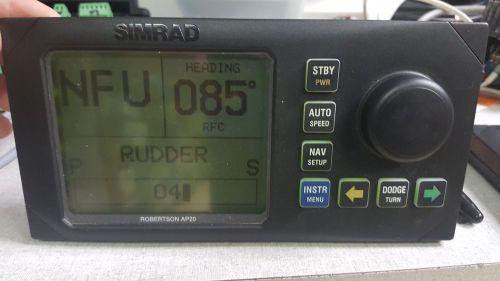 Simrad robertson ap20 autopilot excellent condition sun cover included