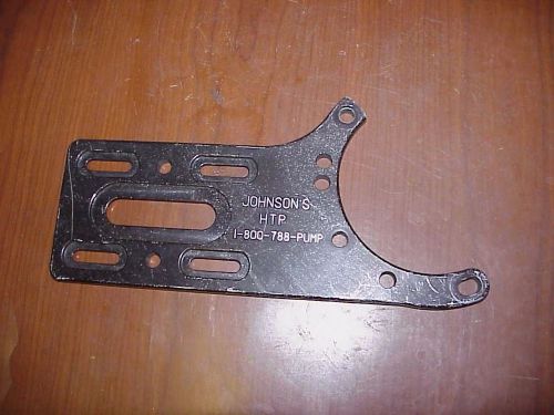 Johnson 9&#034; ford billet aluminum rear end pump mounting bracket nascar arca  r11