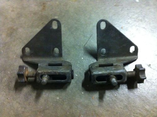 Datsun roadster side soft top mounts/tensioner