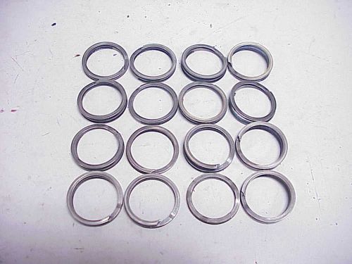 16 used je piston wrist pin spirolox .927&#034; l@@k engine builders imca ump  nhra