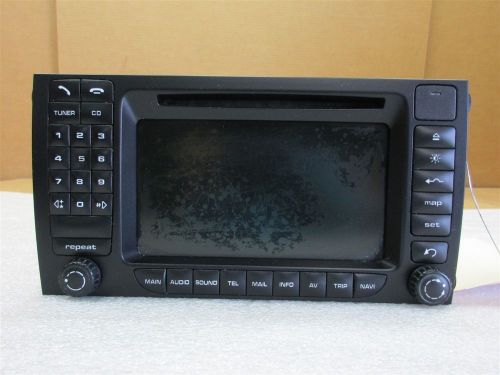 08 cayenne s awd porsche 957 navigation cd player radio tuner 7l5035192c 80,403