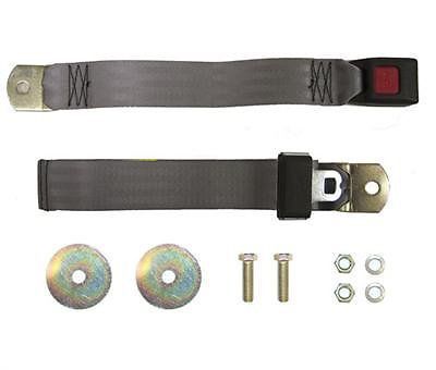 Standard lap belt, gray