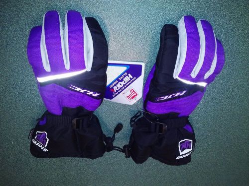 Hjc storm womens snowmobile gloves size large
