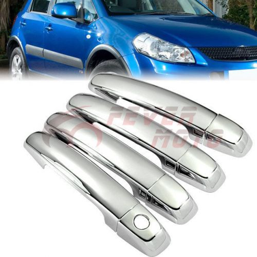 For 2006-2011 suzuki swift grand vitara chrome side door handle cover keyhole fm