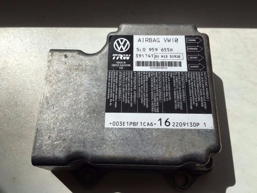 11-14 vw volkswagen jetta passat srs airbag control module computer 5c0959655h