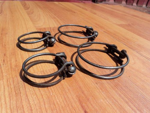 1934 plymouth mopar 201 six cylinder hose spring clamps  oem