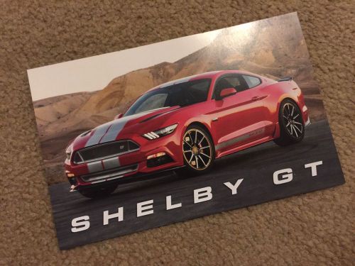 Mint nos 2015-2016 ford mustang shelby gt hero card collectible - free shipping