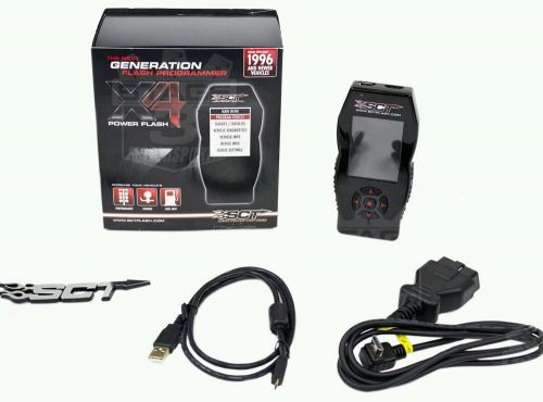 Brand new sct x4 #7015 tuner/programmer for ford with preloaded sct tunes