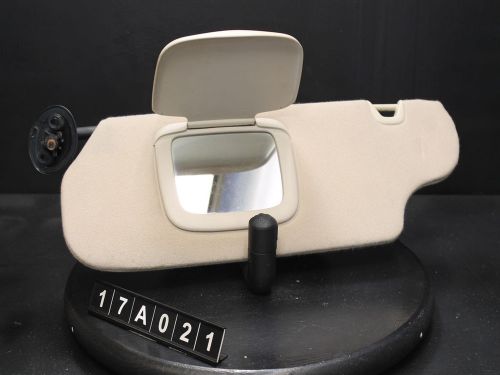 1999-2003 ford windstar driver sunvisor sun visor shade tan 17a021