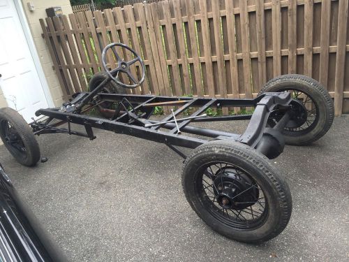 1928 ford model a chassis flathead v8 setup