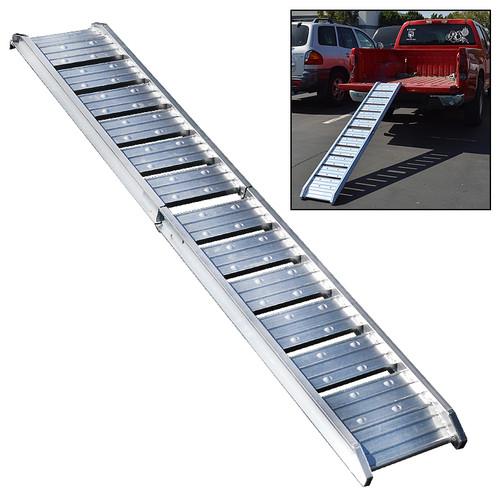 440lb aluminum motorcycle loading truck ramp dirt bike foldable 6ft heavy duty