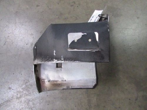 Lamborghini gallardo, lh, left muffler heat shield, used, p/n 07l251383