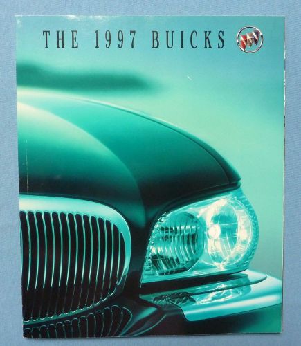 1997 buick full line dealer sales brochure~regal reviera skylark lesabre century