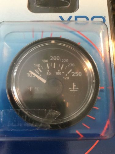 Vdo water temperature gauge 12/24v  100 - 250 degree new