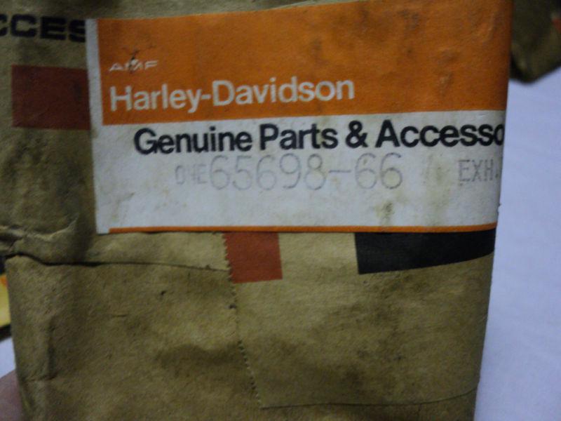 Nos harley davidson exhaust guard kit #65698-66