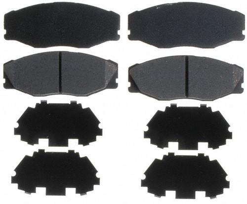 Raybestos sgd604c brake pad or shoe, front-service grade brake pad