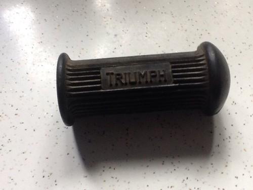 Vintage triumph motorcycle oem footpeg, never used