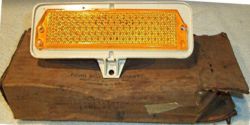 1974 pinto sidemarker light lh nos