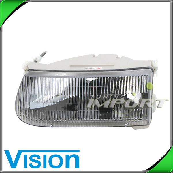 Driver side left l/h headlight lamp assembly replacement 1995-01 ford explorer