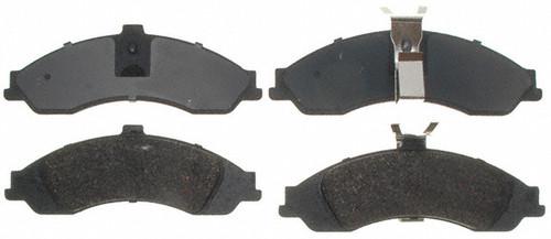 Raybestos sgd1043c brake pad or shoe, front-service grade brake pad