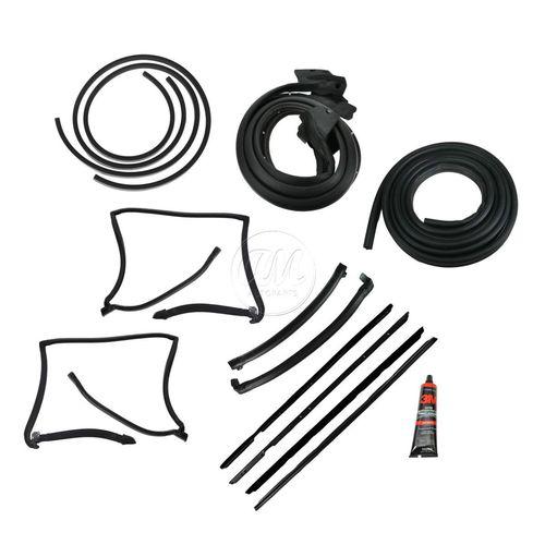 T-top rubber weatherstrip seal kit set for reveal for grand prix monte carlo