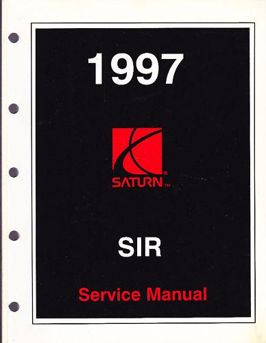 1997 saturn sir service manual 