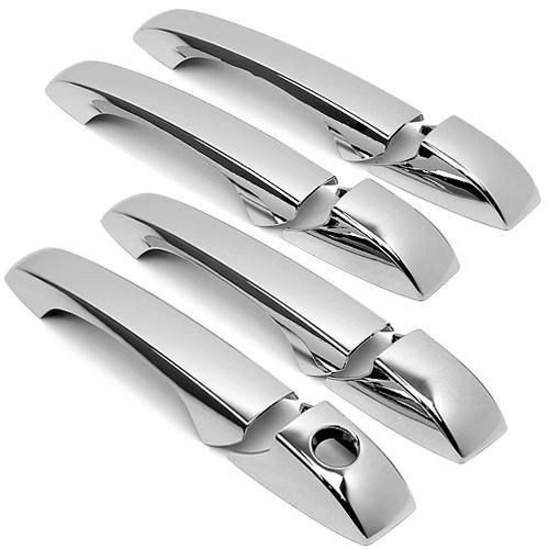 Jeep 2005-2010 compass patriot chrysler dodge  triple chrome door handle covers 