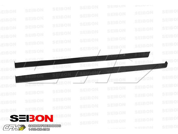 Seibon carbon fiber tt-style carbon fiber side skirts kit auto body volkswagen g