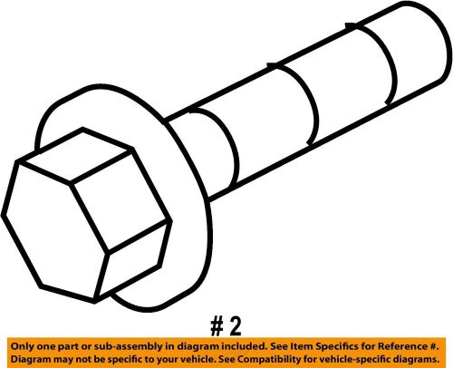 Ford oem 13-20 continental air conditioner heater-condenser bolt w714647s442