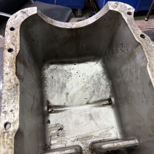 Mercruiser 454 cast aluminum oil pan