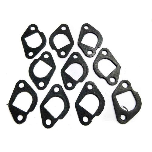 10 pack of exhaust muffler gaskets fits bsp for honda clone 196cc gx160 gx200