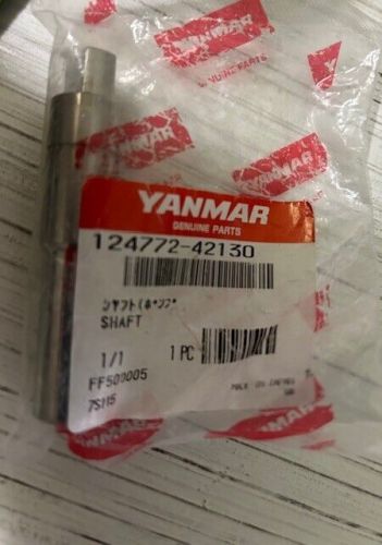 Yanmar diesel engine impeller shaft #124772-42130, oem, new